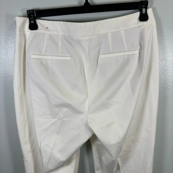 Talbots Cream Curvy Chatham Ankle Pants‎ Sz 12P - Picture 6 of 9